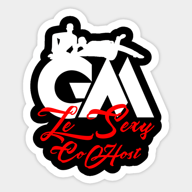 Le Sexy CoHosts Sticker by VaultOfPersonalityComics